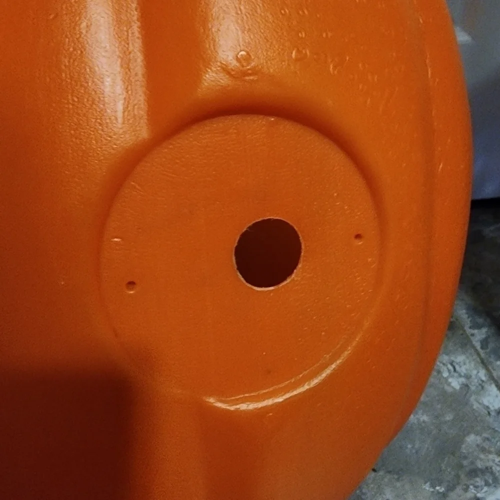 Vintage Empire Jack-o-lantern Pumpkin Blow Mold w/ Light Halloween Decor EUC